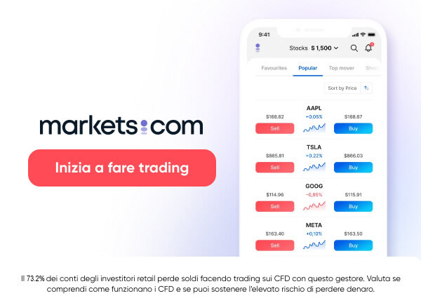 markets.com trading italia